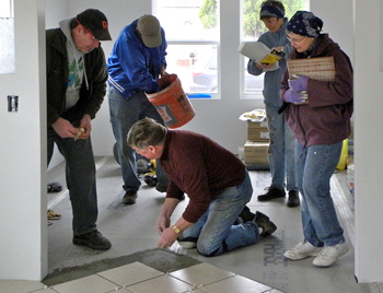 Laying Tiles