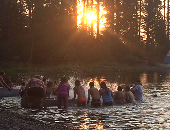 sinking canoes