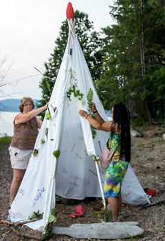 affirmation teepee