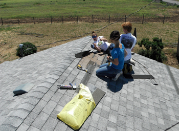 Roof repairs in White Swan